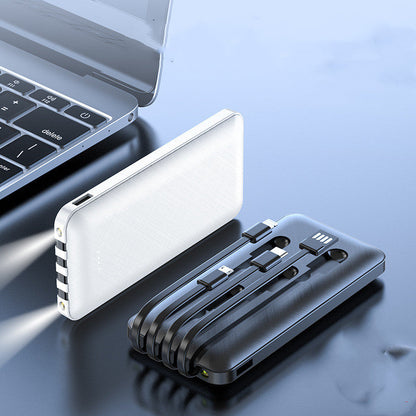 Power Bank – Built-In Multi Cable