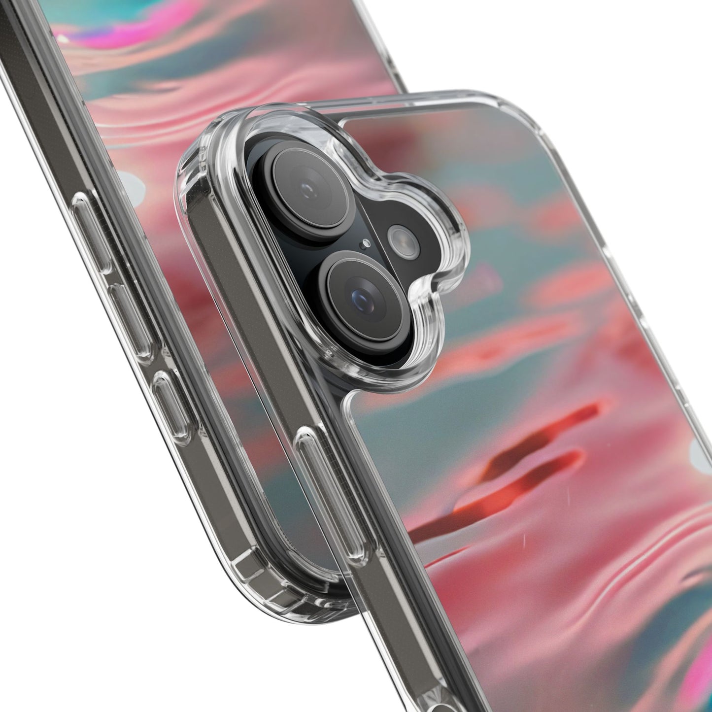 Clear Phone Case – Liquid Sunset