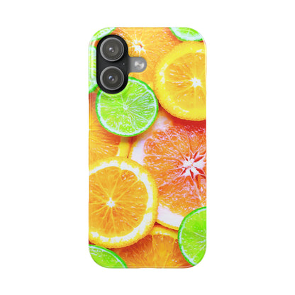 Slim Phone Case – Sunkissed Citrus