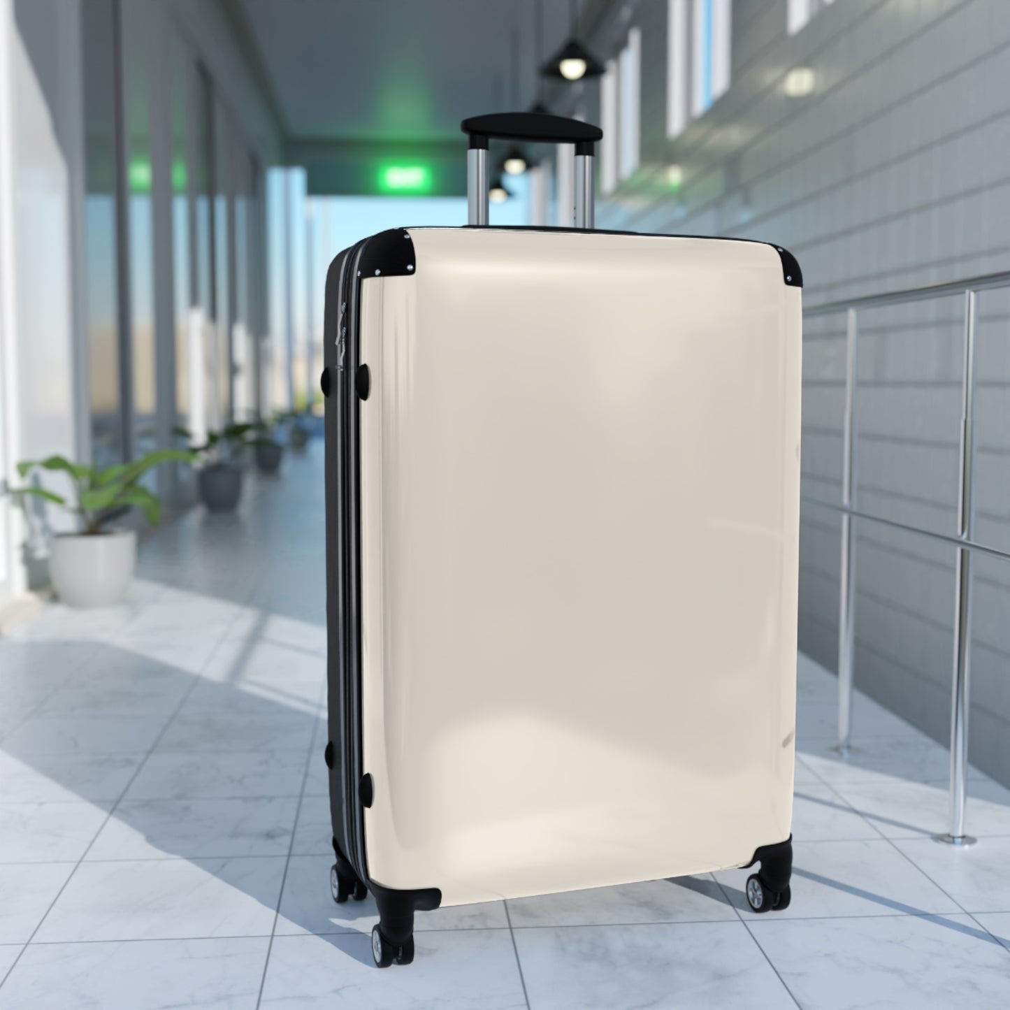 Hard-Shell Suitcase – Vanilla Chai