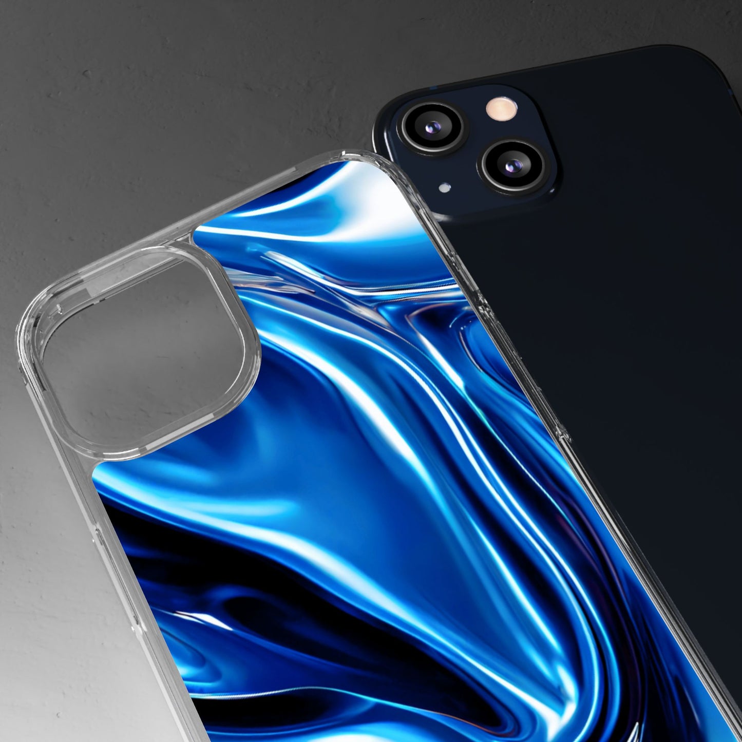 Clear Phone Case – Midnight Surge