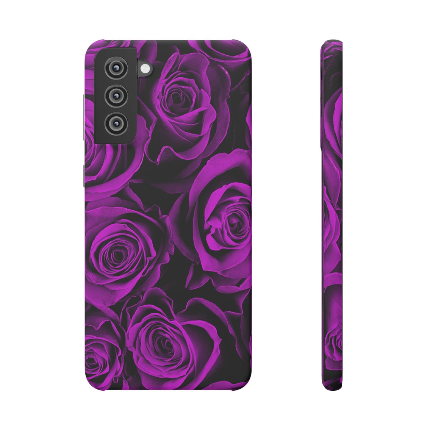 Snap Phone Case – Amethyst Roses