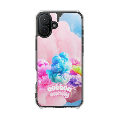 Clear Magnetic Phone Case – Cotton Candy Dream