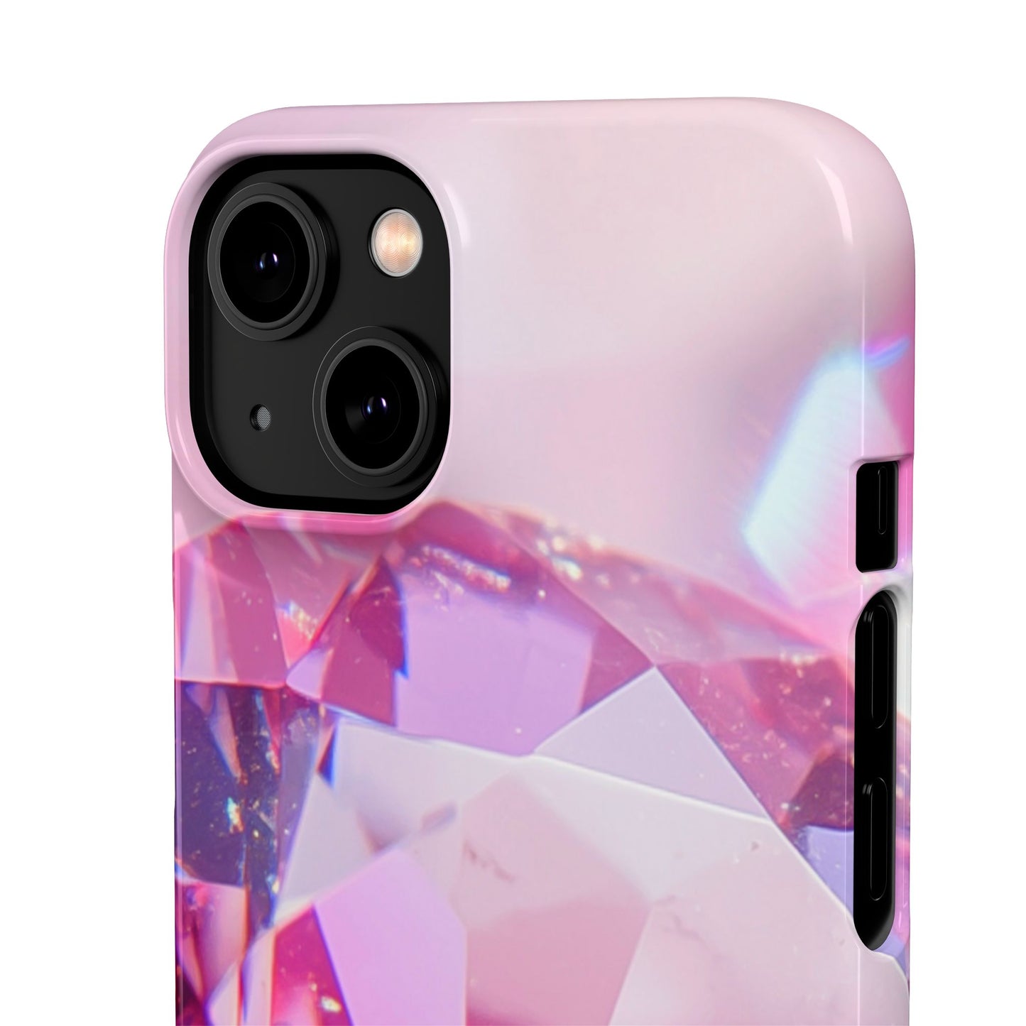 Snap Phone Case – Pink Ice