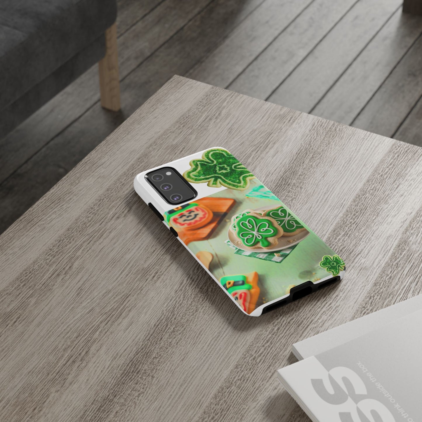 Protective Phone Case – Shamrock Cookies