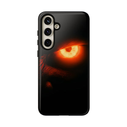 Protective Phone Case – Blazing Monster Eyes