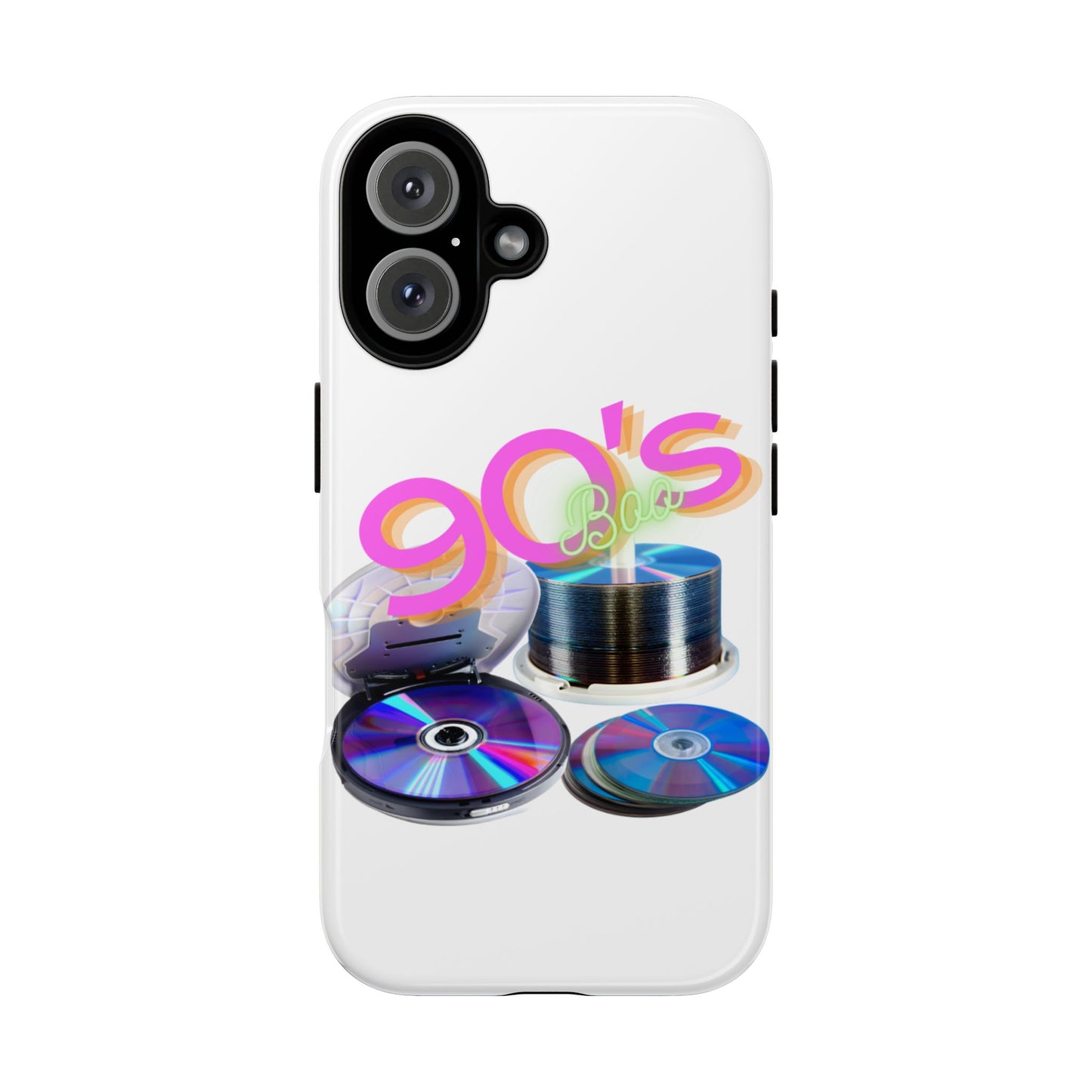 Protective Phone Case – 90s Spin