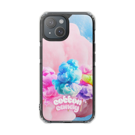 Clear Magnetic Phone Case – Cotton Candy Dream