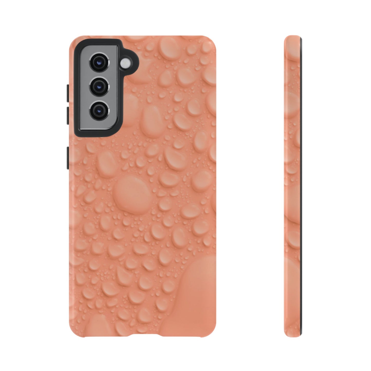 Protective Phone Case – Apricot Rain