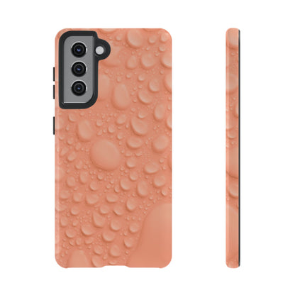 Protective Phone Case – Apricot Rain