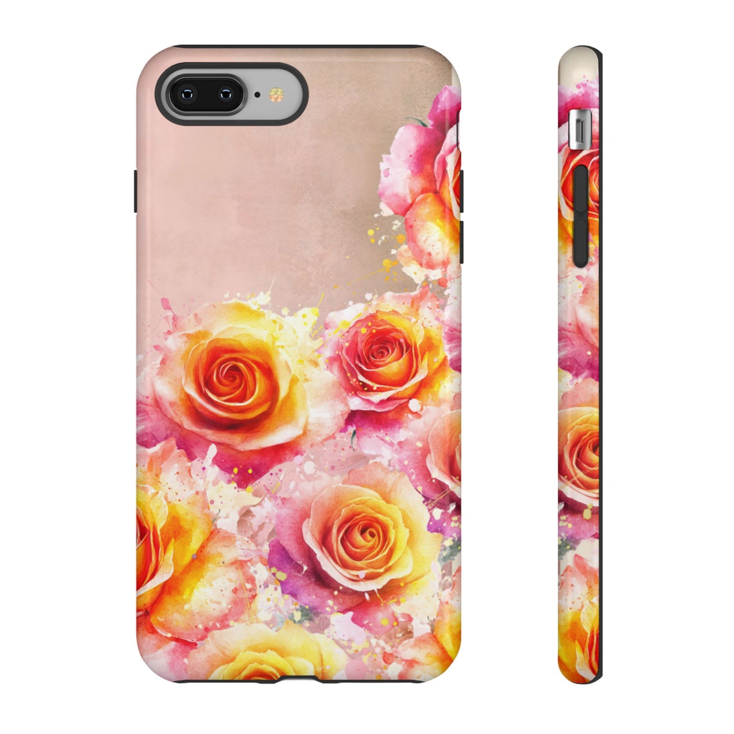 Protective Phone Case – Sunset Roses