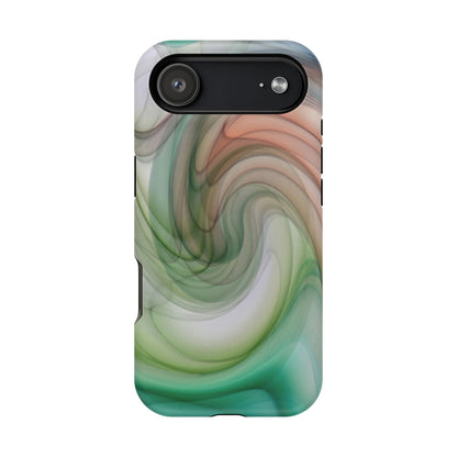Impact-Resistant Phone Case – Marble Flow