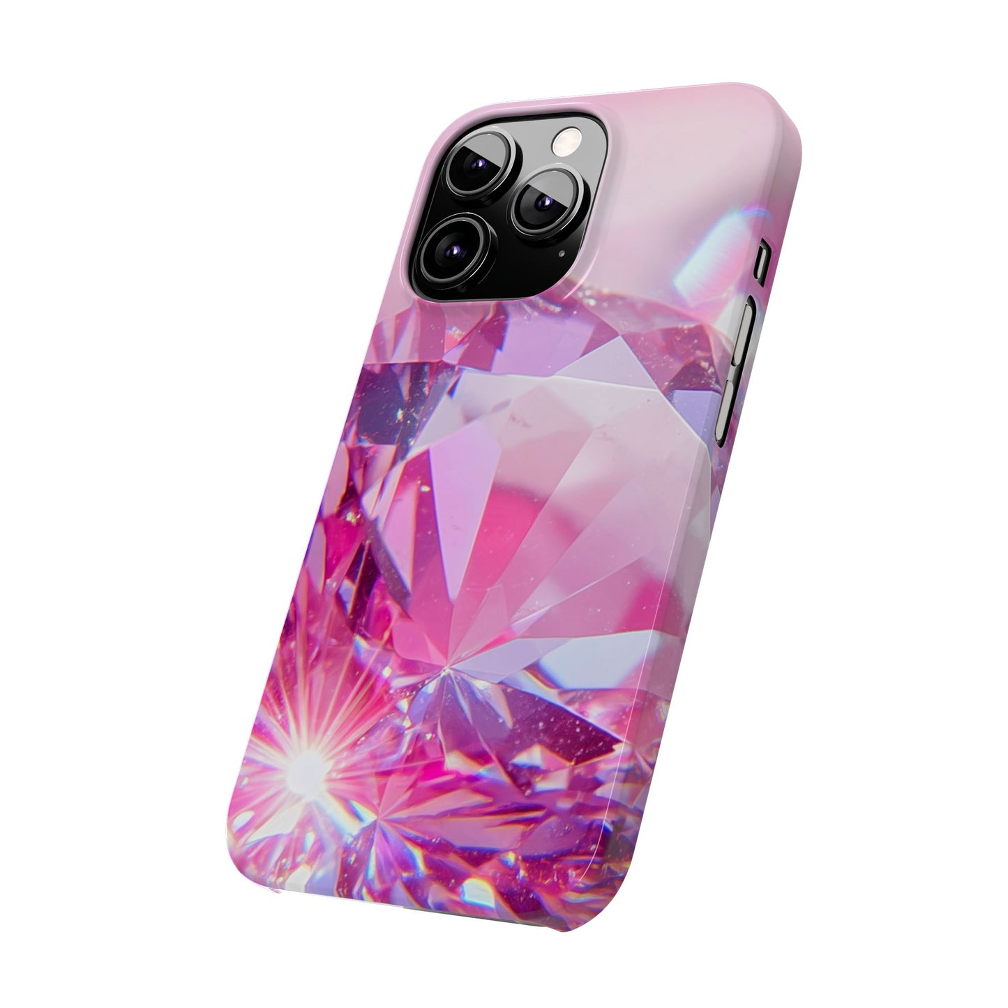 Slim Phone Case – Pink Ice
