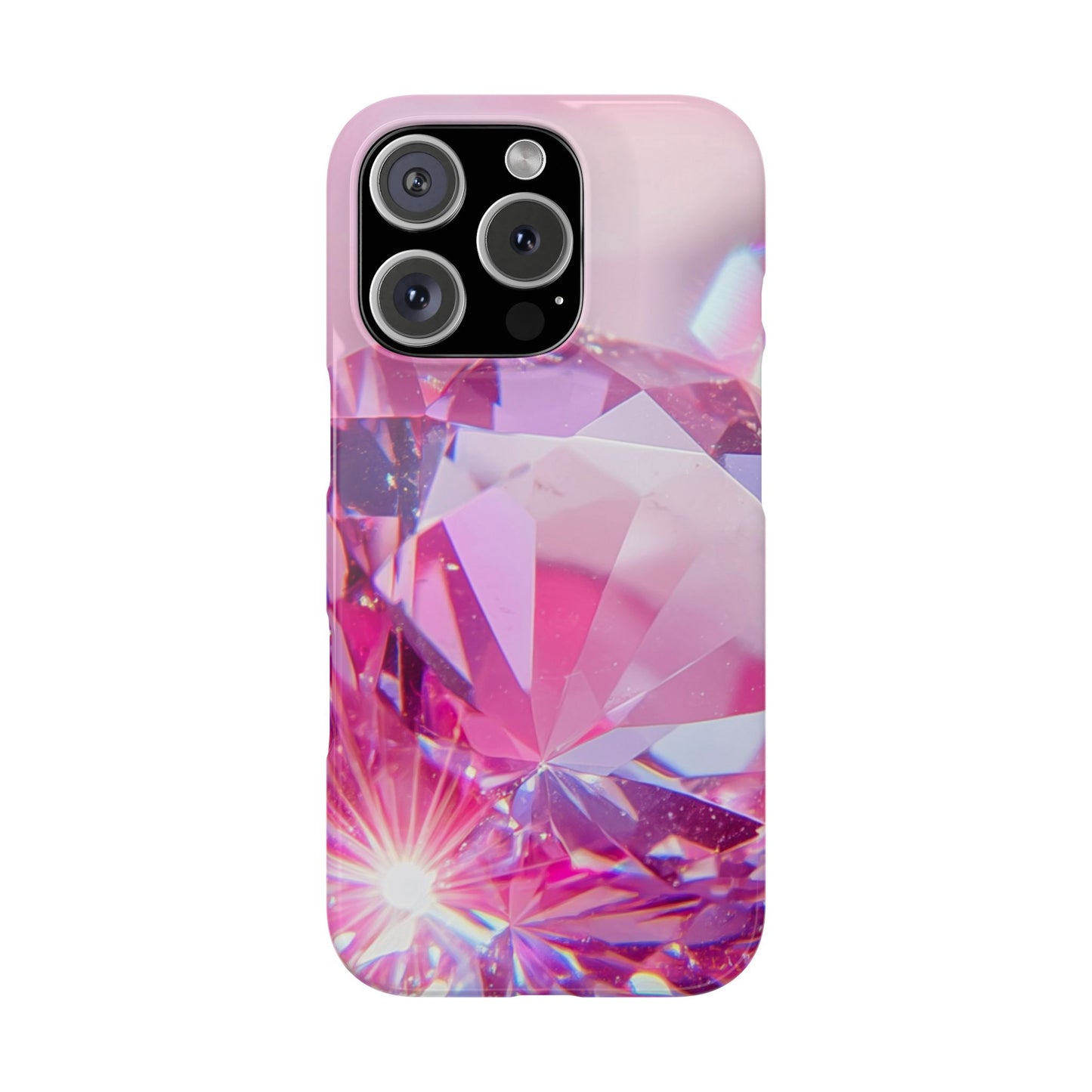 Snap Phone Case – Pink Ice