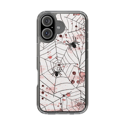 Clear Phone Case – Blood Web