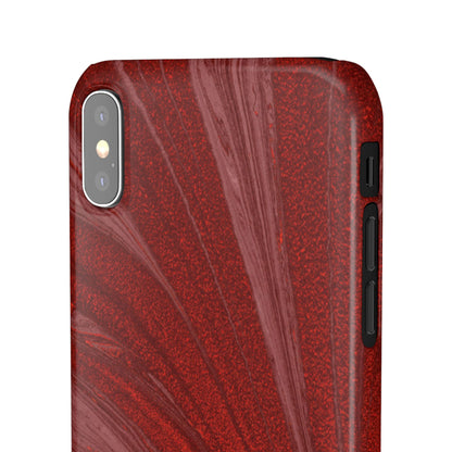 Snap Phone Case – Crimson Current