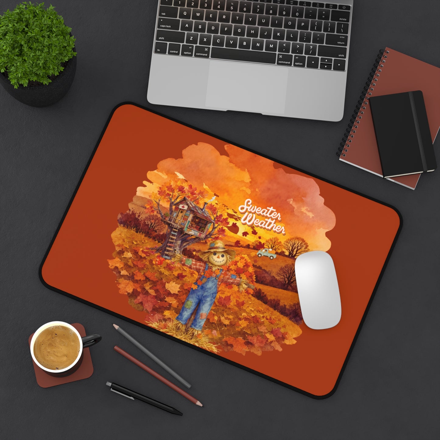 Desk Mat – Sweater Weather