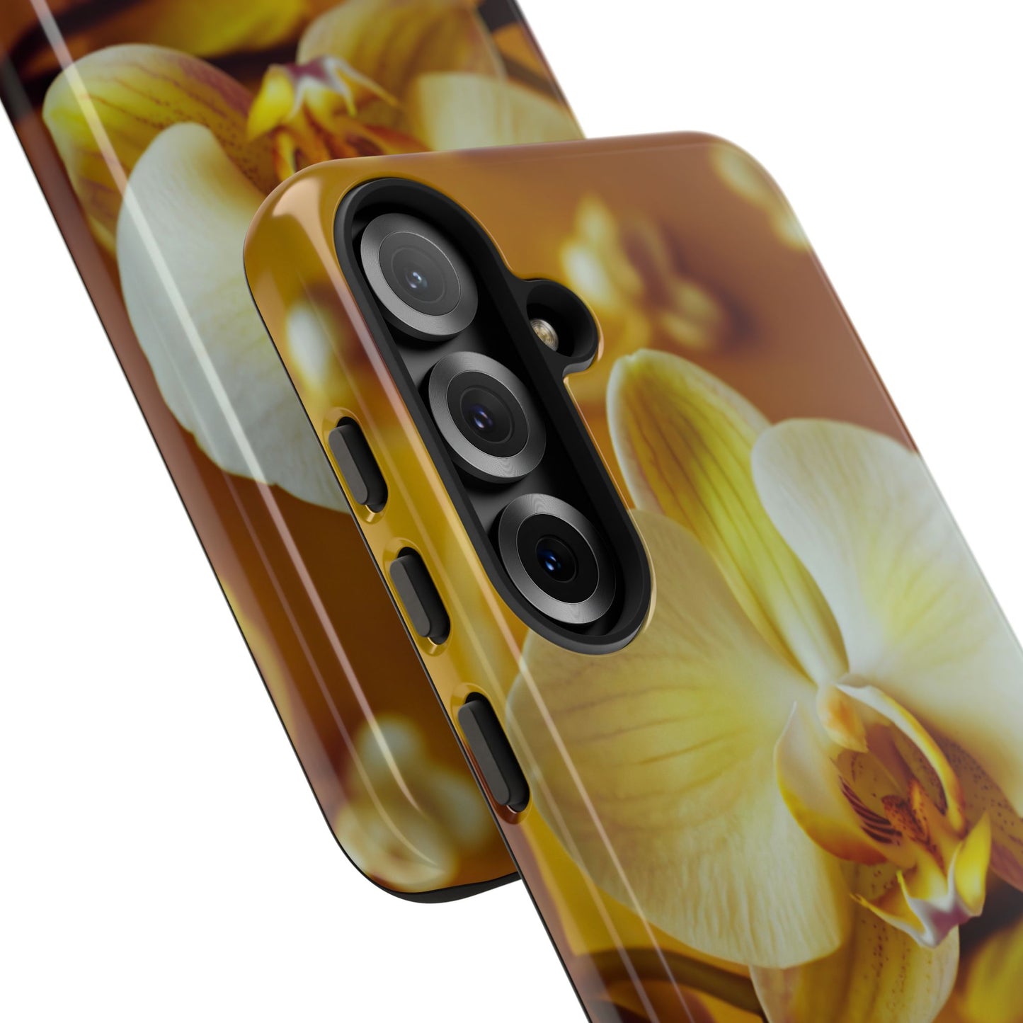 Protective Phone Case – Amber Orchid