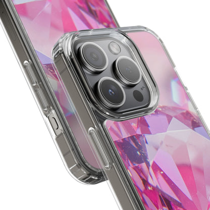 Clear Phone Case – Pink Ice
