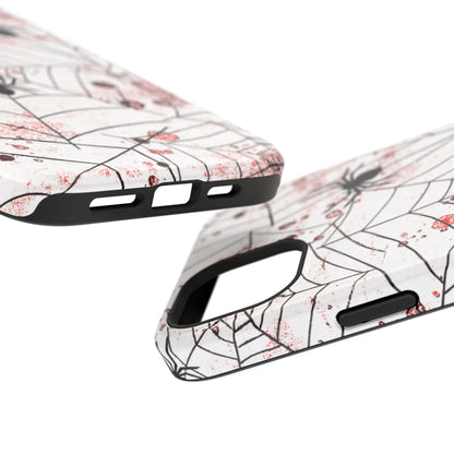 Impact-Resistant Phone Case – Blood Web