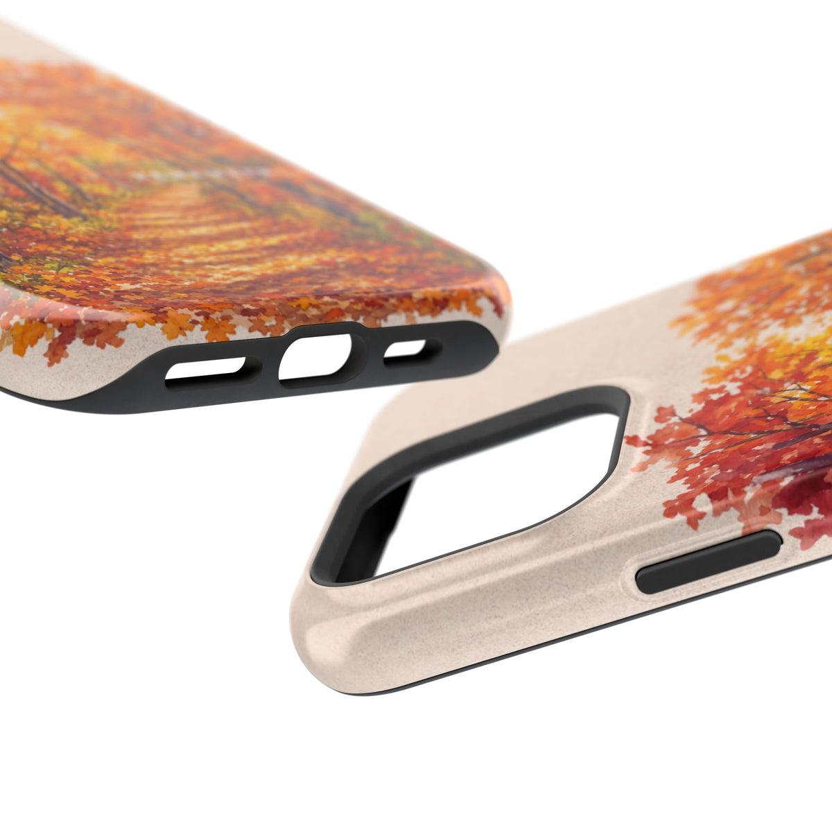 Wireless-Charging Compatible Case – Autumn Remembered – Compatible with iPhone 13–17 & Samsung Galaxy S25–S26 Series