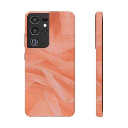 Snap Phone Case – Coral Veil