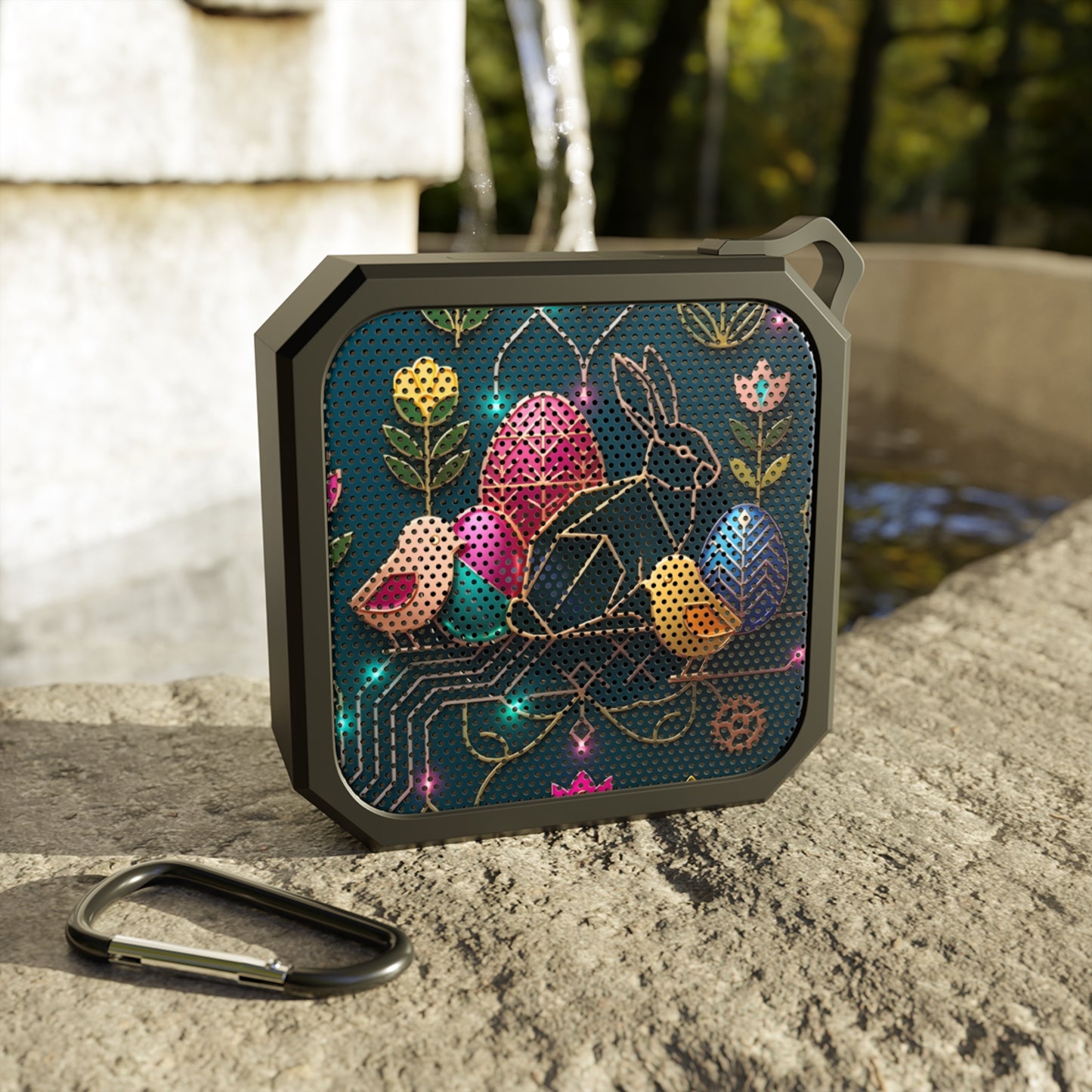 Water-Resistant Bluetooth Speaker – Jeweled Garden
