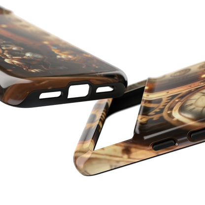 Protective Phone Case – Clockwork Cottontail