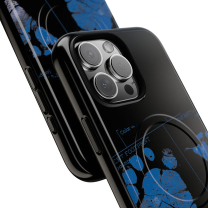 Protective Magnetic Phone Case – Mom’s Little Blue Footprints