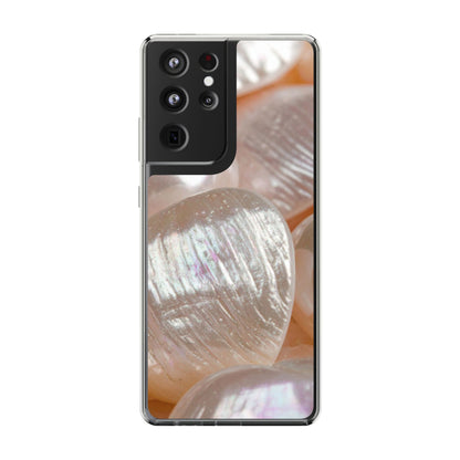 Clear Phone Case – Blush Pearl