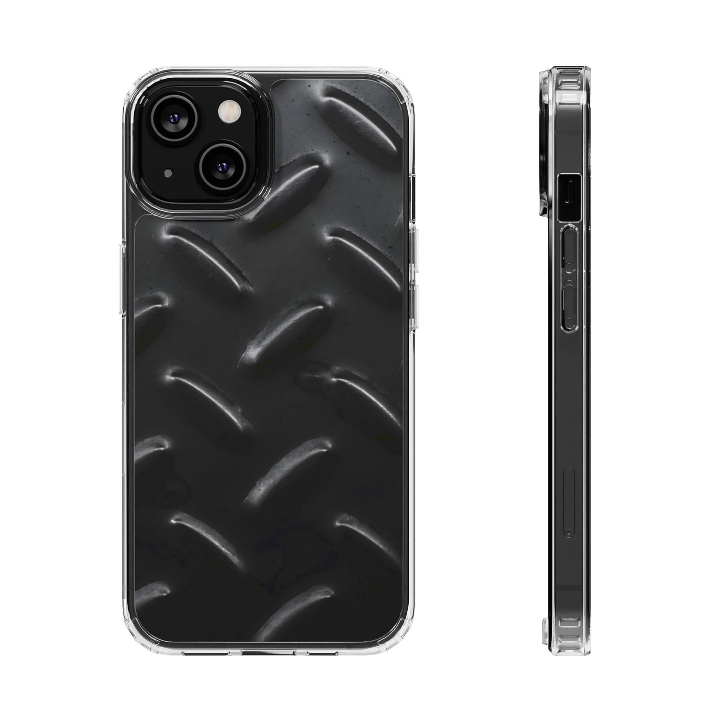 Clear Phone Case – Blackout Plate
