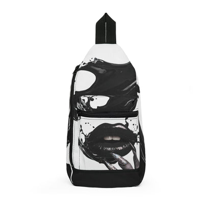 Sling Bag – Liquid Noir