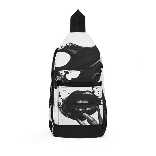 Sling Bag – Liquid Noir