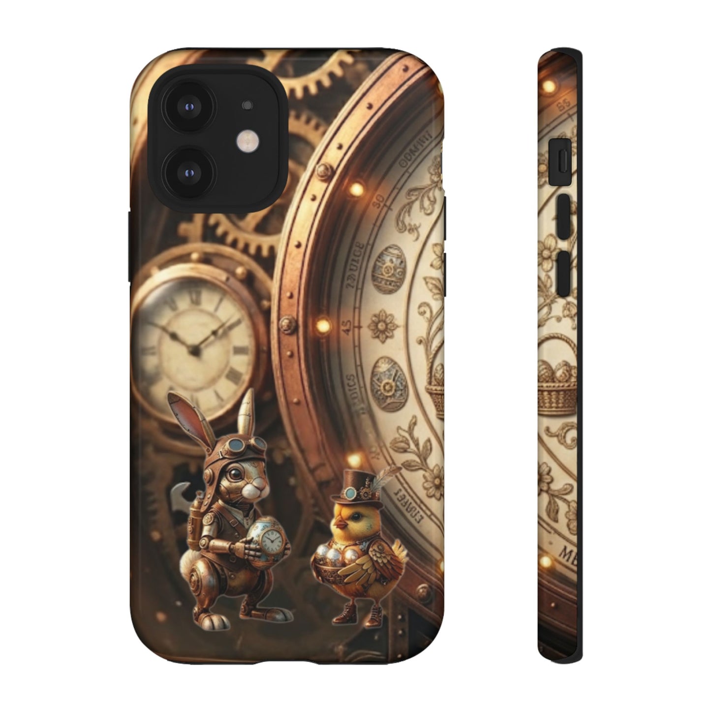 Protective Phone Case – Clockwork Cottontail