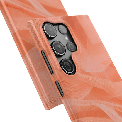 Snap Phone Case – Coral Veil