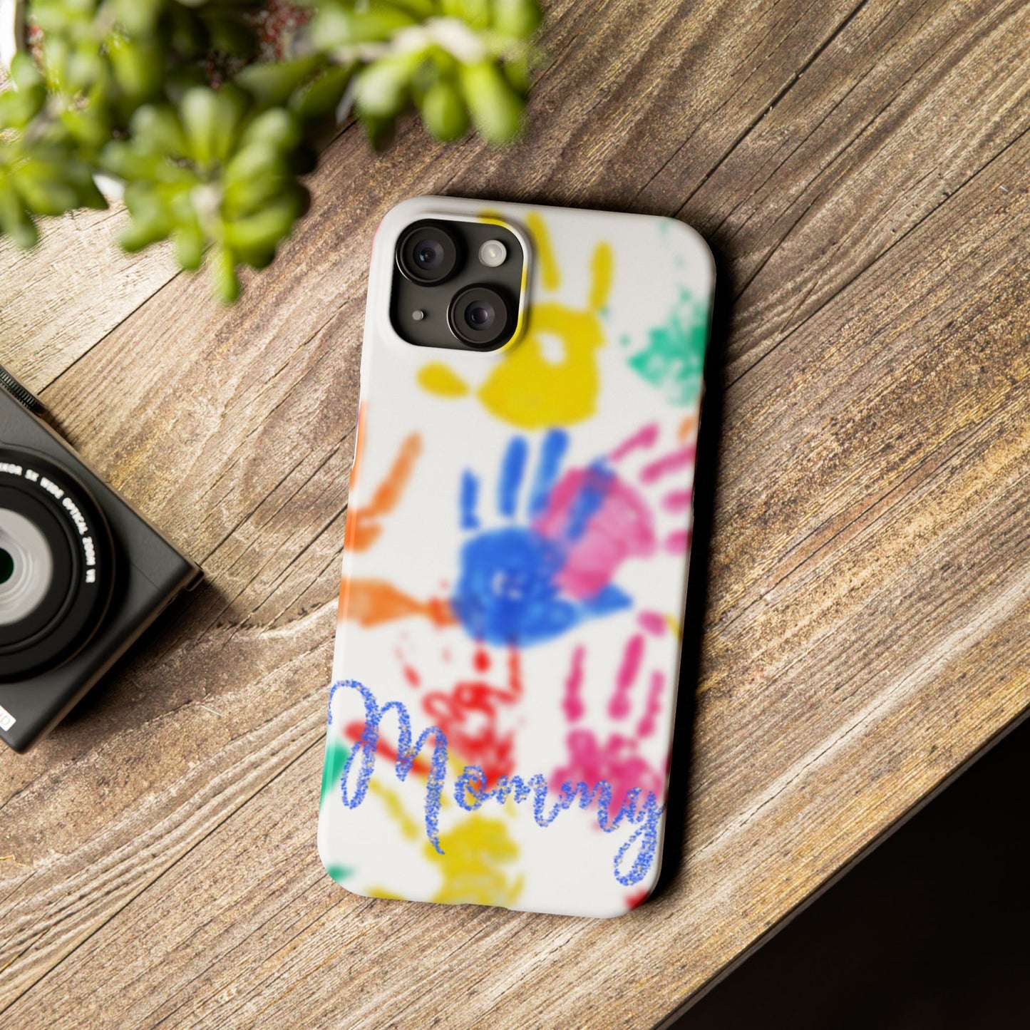 Slim Phone Case – Handprint Memories