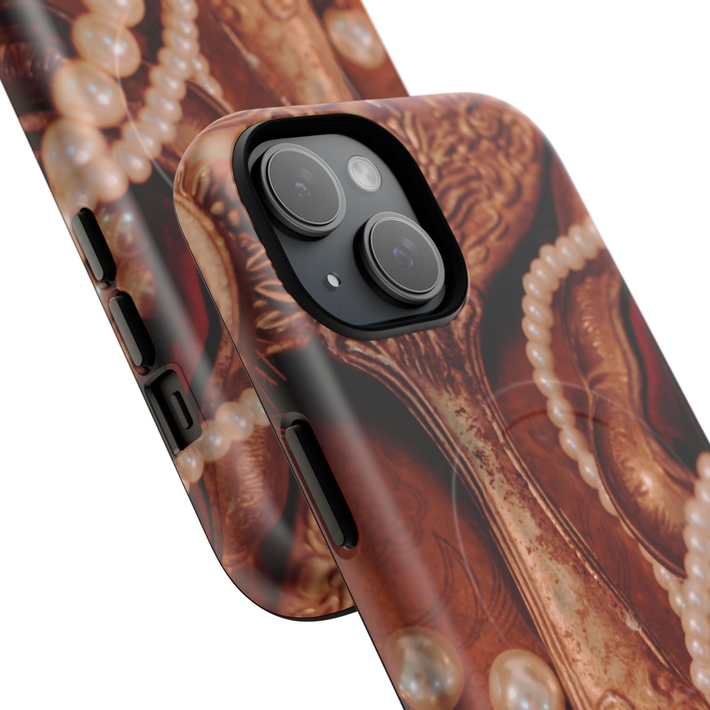 Protective Magnetic Phone Case – Bronze Vanity