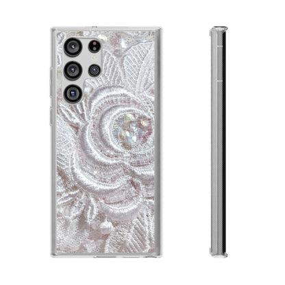 Clear Phone Case – Lace Veil