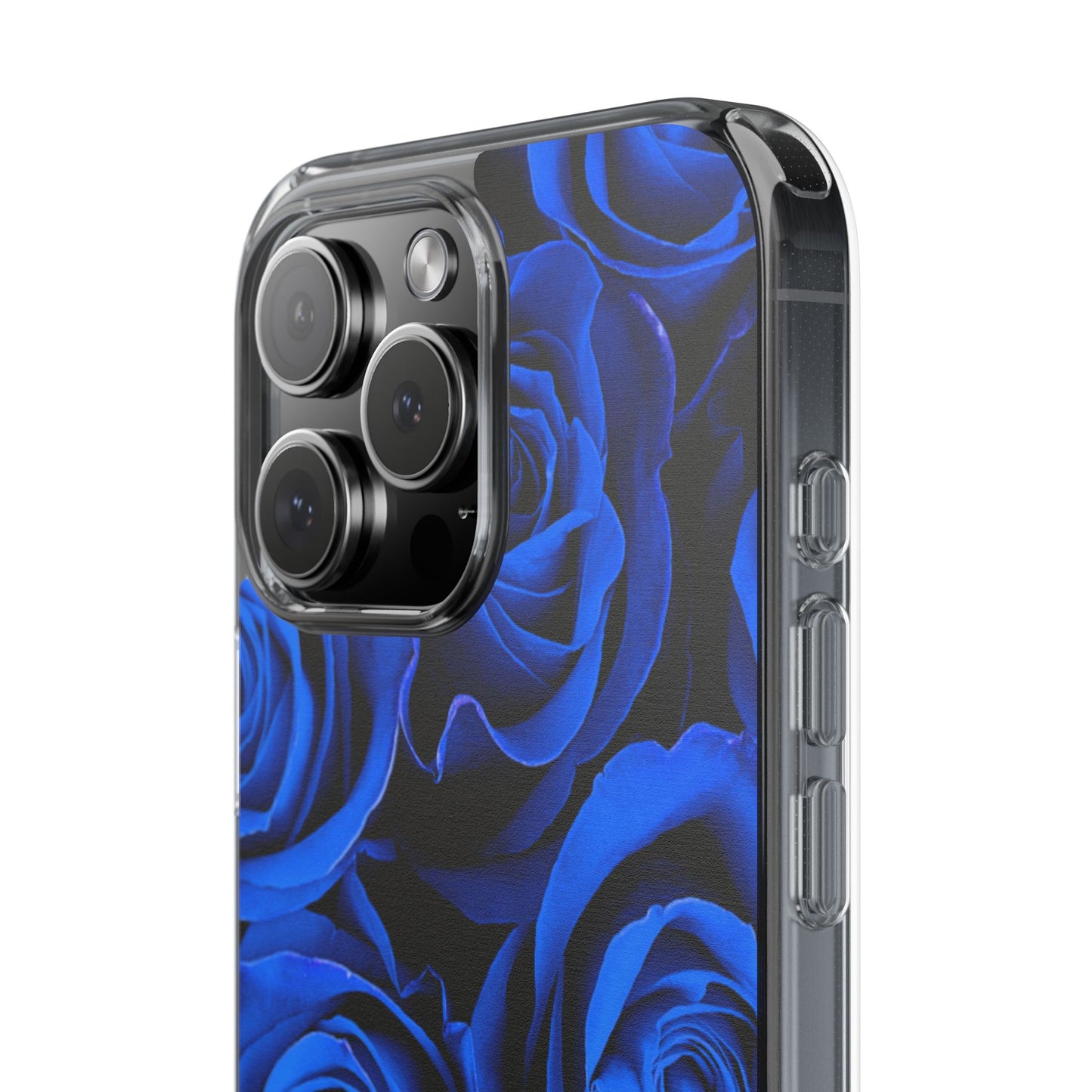 Clear Phone Case – Midnight Bloom