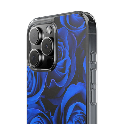 Clear Phone Case – Midnight Bloom
