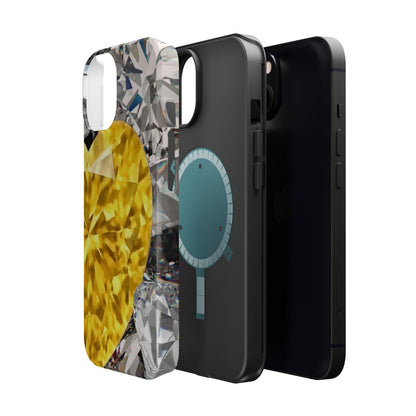 Wireless-Charging Compatible Case – Heart of Gold