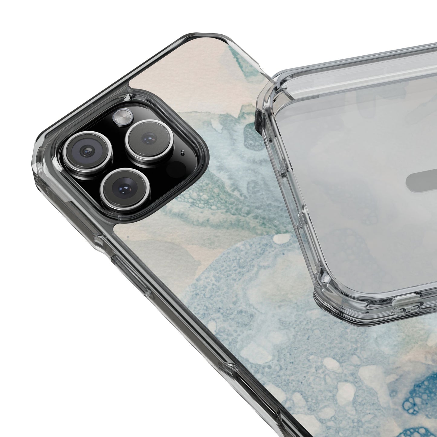 Clear Magnetic Phone Case – Clay Water
