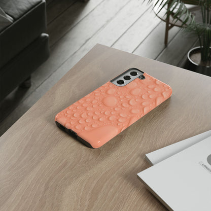 Protective Phone Case – Apricot Rain