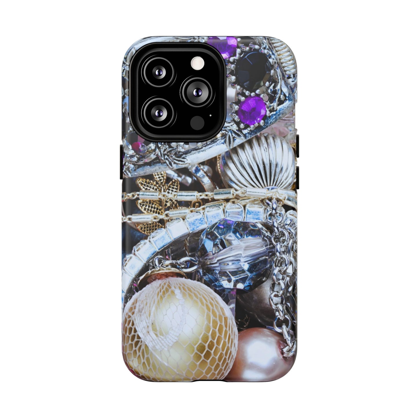 Protective Magnetic Phone Case – Chrome Jewel