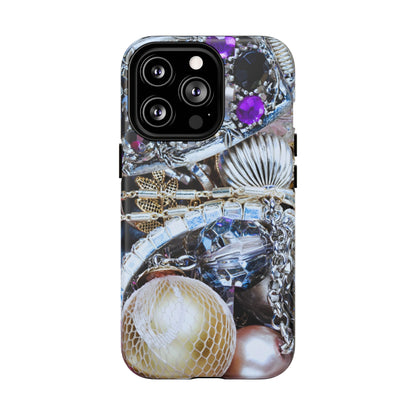 Protective Magnetic Phone Case – Chrome Jewel