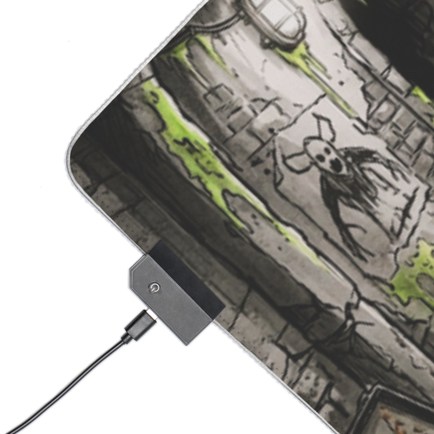 Gaming LED Desk Mat – Brains Only