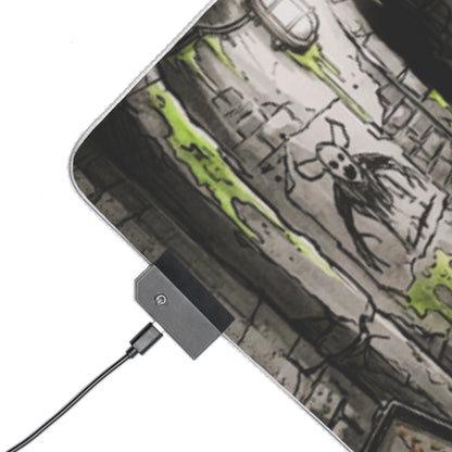 Gaming LED Desk Mat – Brains Only