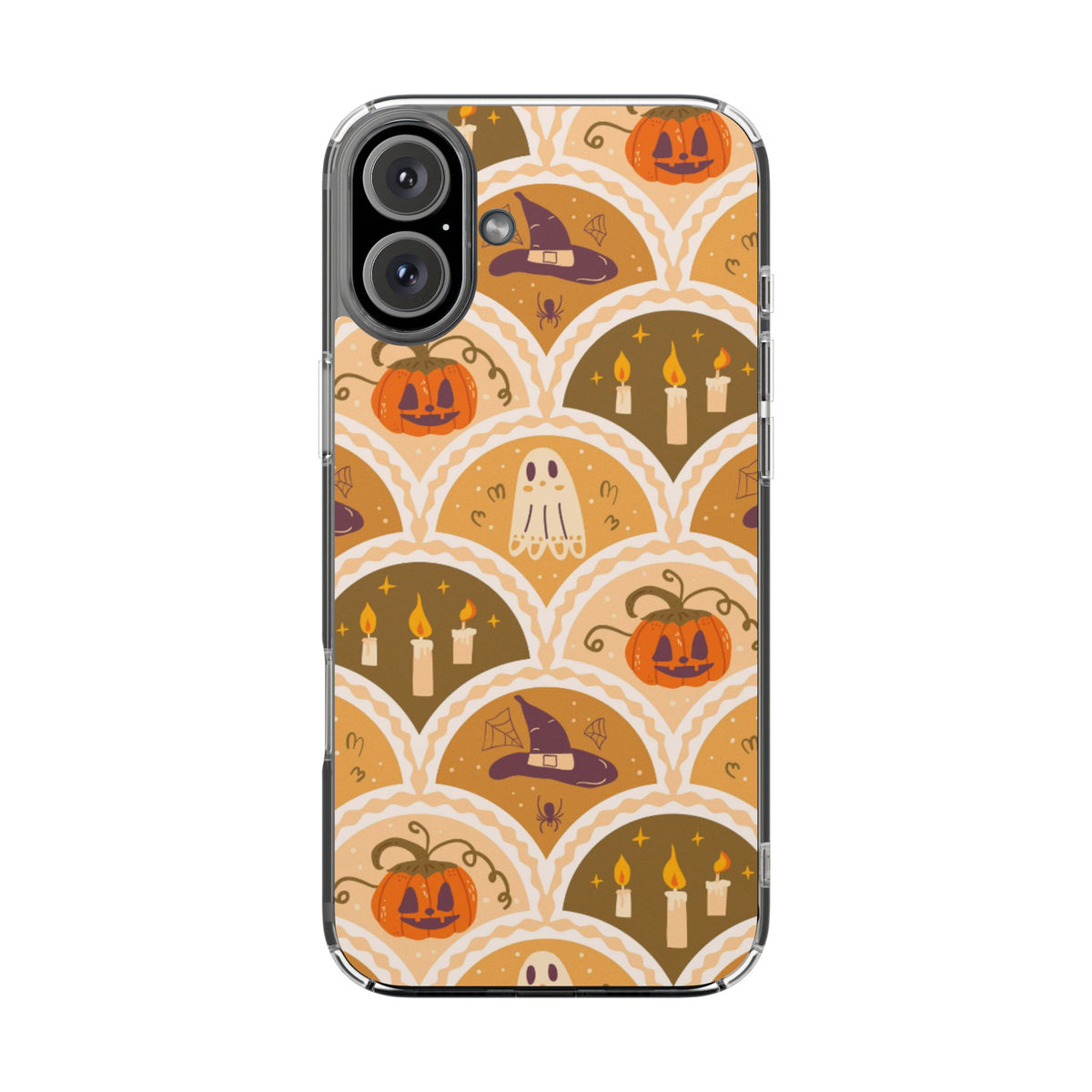 Clear Phone Case – Vintage Haunt – Compatible with iPhone 13–17 & Samsung Galaxy S25–S26 Series