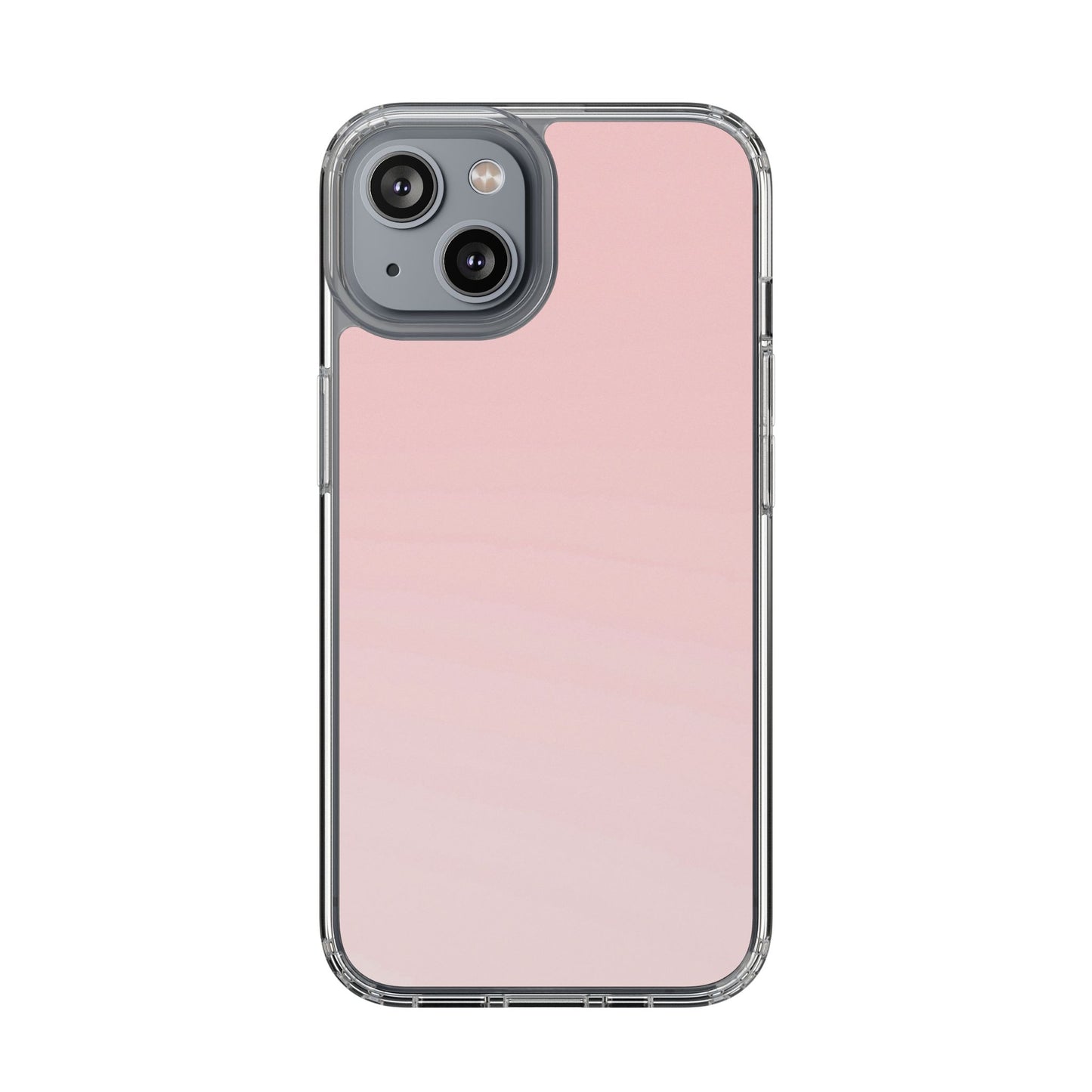 Clear Phone Case – Soft Blush