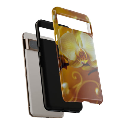 Protective Phone Case – Amber Orchid